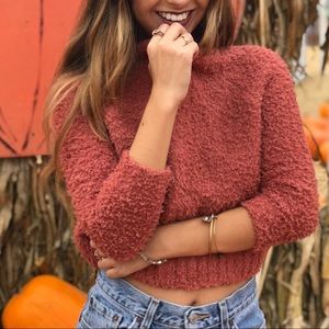 Forever 21 fuzzy sweater